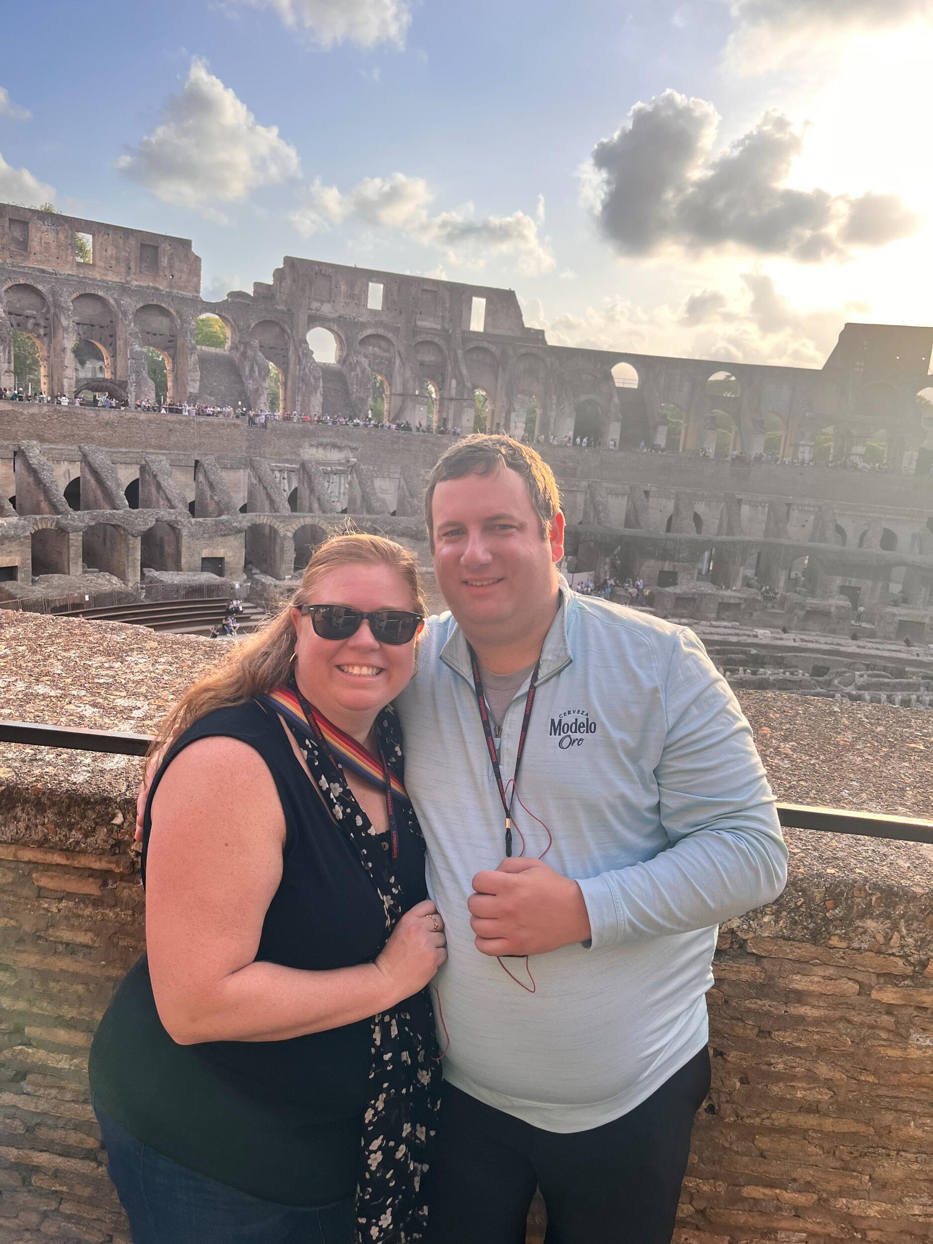 Our first day in Italy, starting off in Rome!