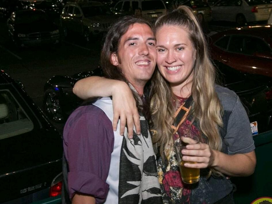 Our first date. This was three days after we met. 