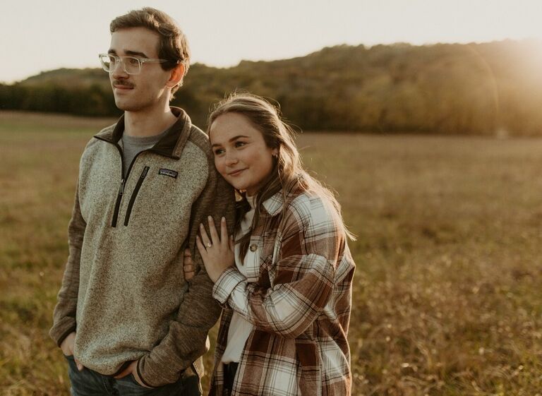 Fall engagement pictures