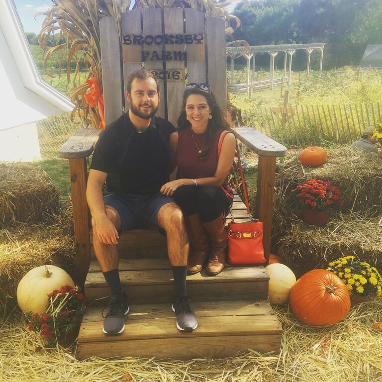 And of course apple picking - a need-to-do when you're in New England in the Fall.  
