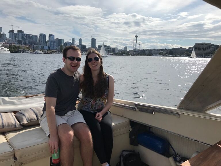 Harbor cruise in Seattle organized by Allison's uncle, "Captain Gary".