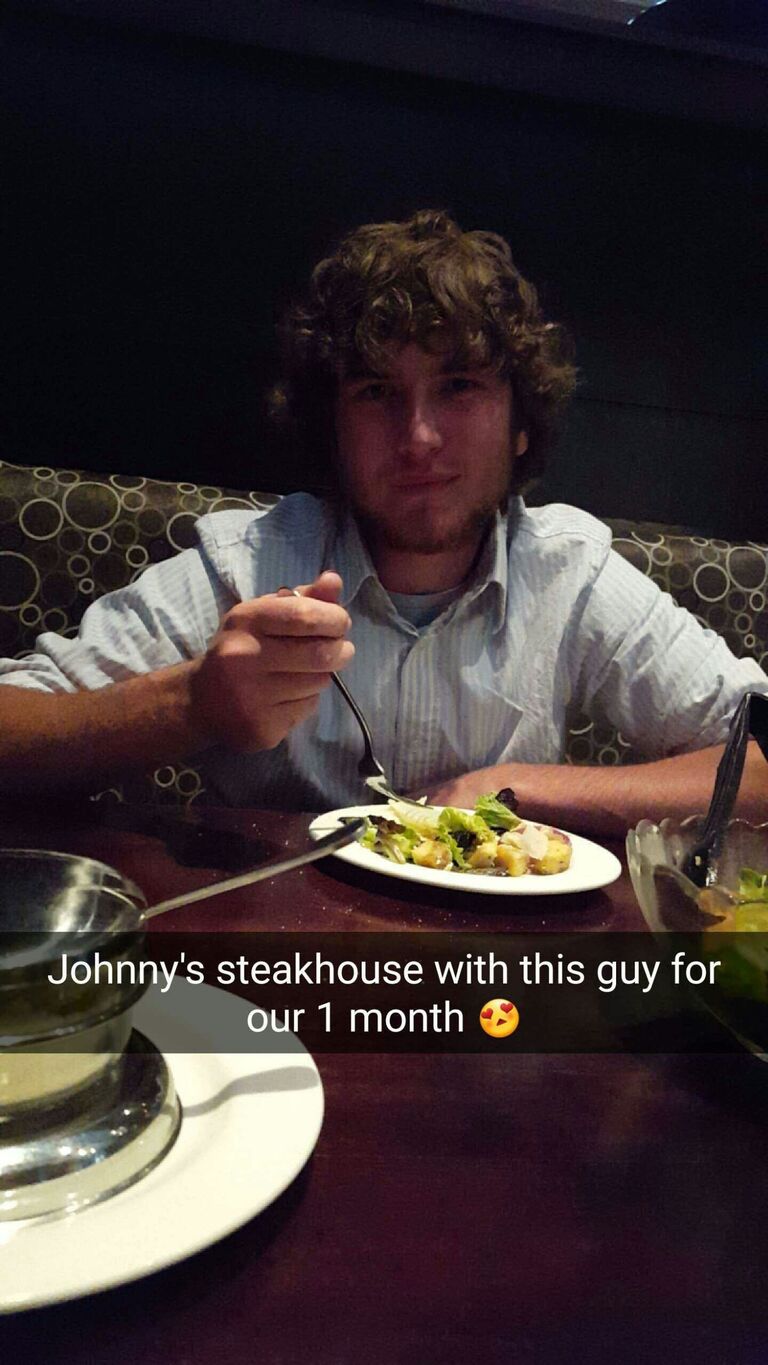 1 month celebration at Johnny's Italian Steakhouse