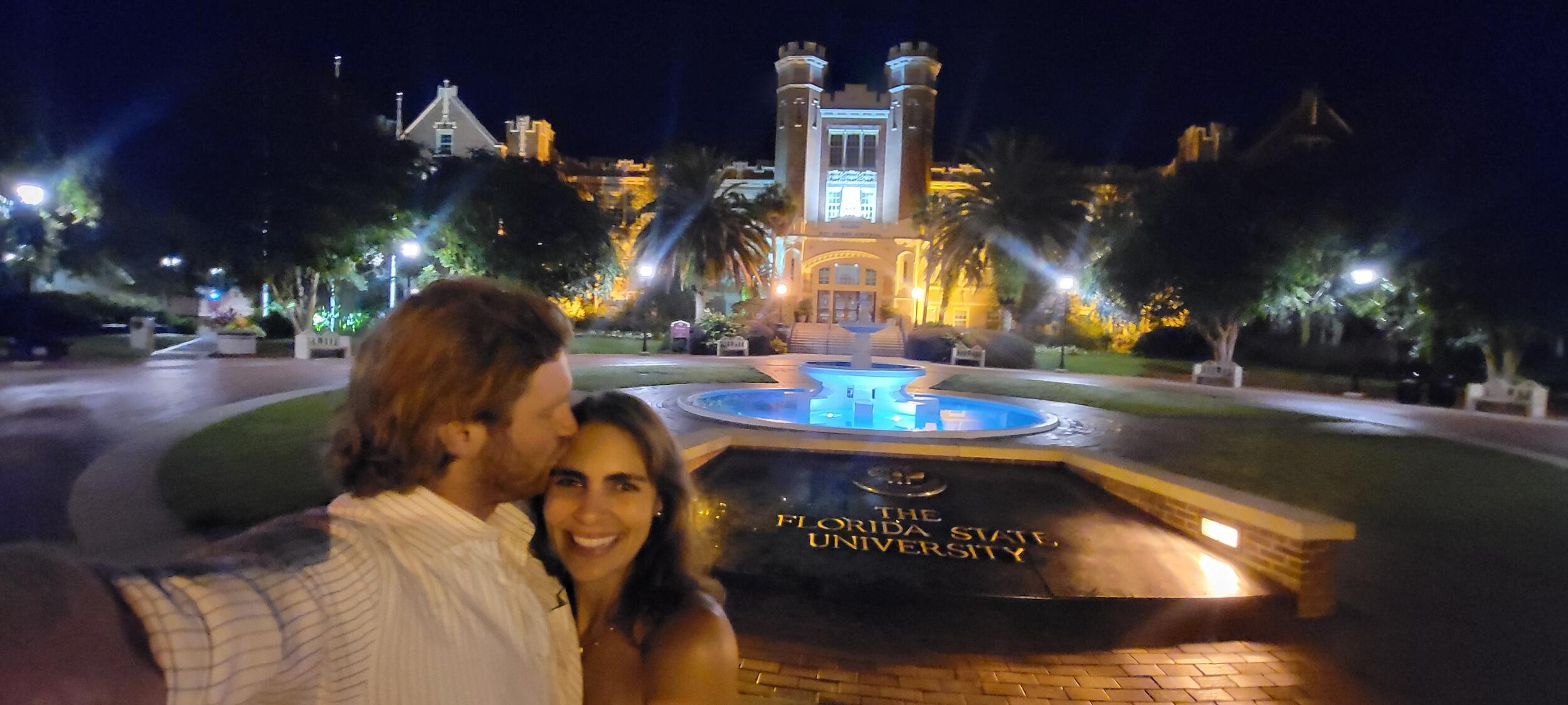 Tim graduated with his MBA and now we are ready for our wedding on the way!