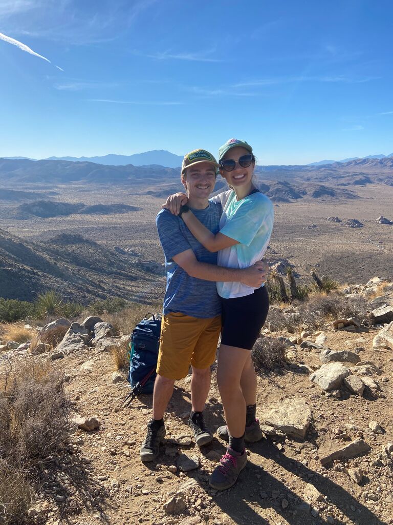 Stargazing out in Joshua Tree.