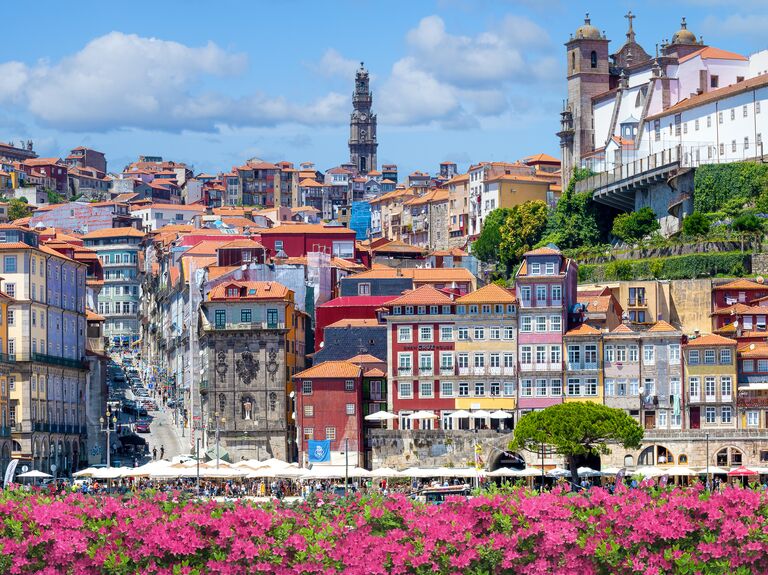 Romantic honeymoon in Ribeira, Porto, Portugal