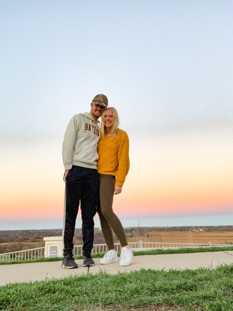 A special day in our relationship - officially boyfriend and girlfriend!