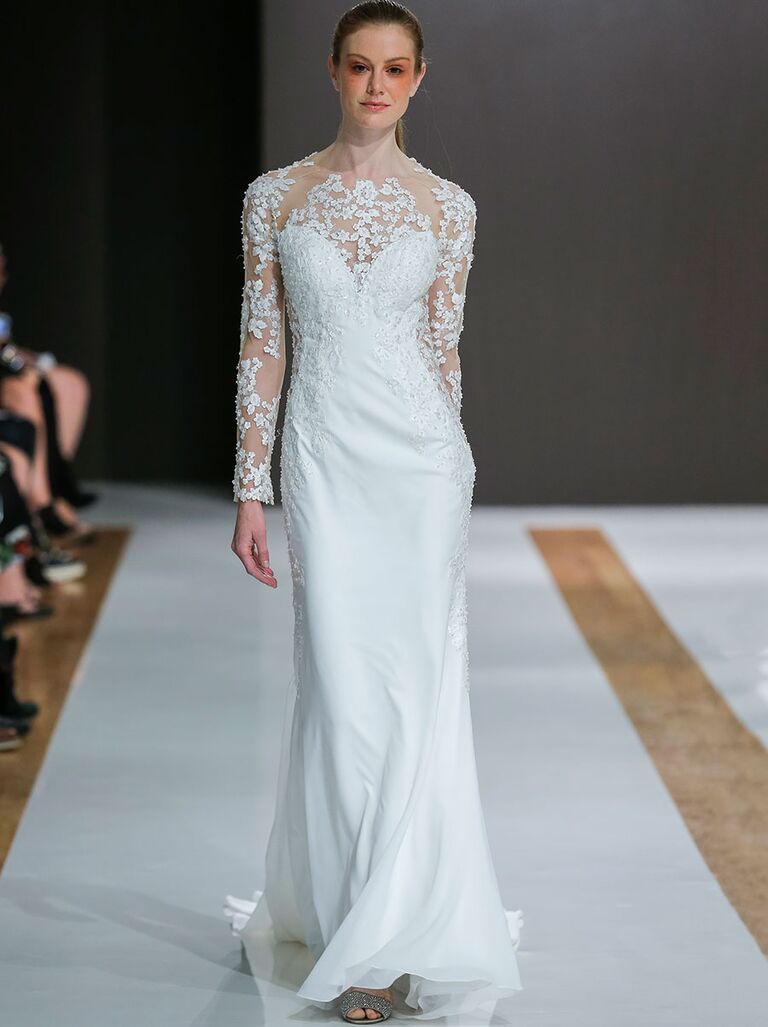 Mark Zunino Fall 2018 Collection: Bridal Fashion Week Photos