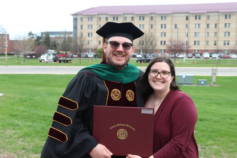 Dr. Clutter graduates Medical School!