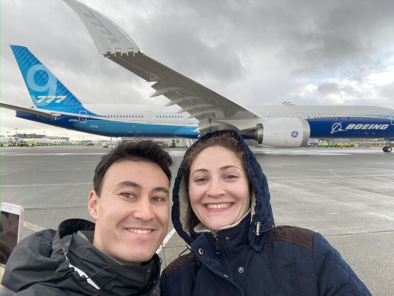 Moved out to Seattle to work for Boeing and start our lives on the West Coast