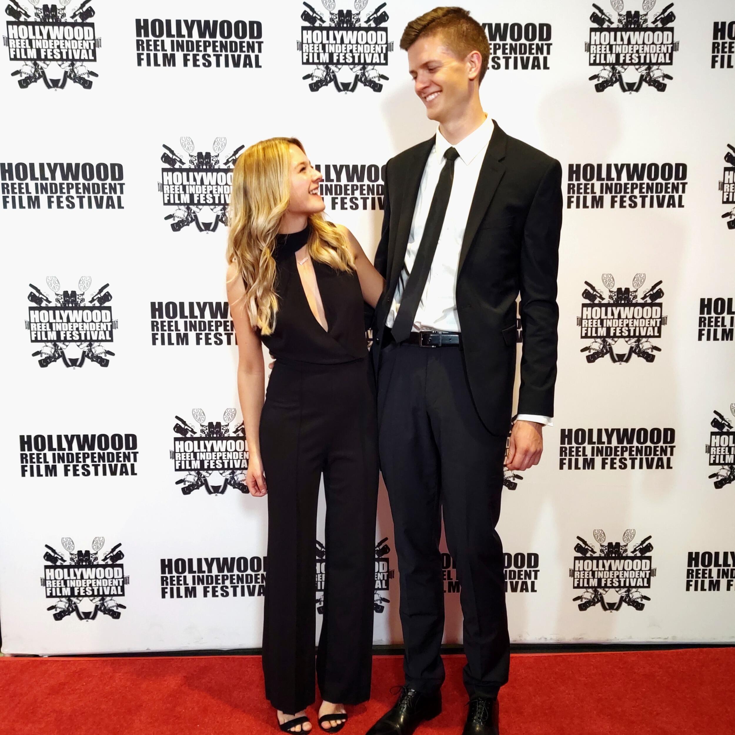 Katie earning her night on the red carpet