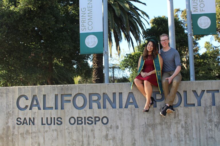 Jasmine graduated from Cal Poly