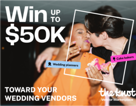 win a wedding with The Knot