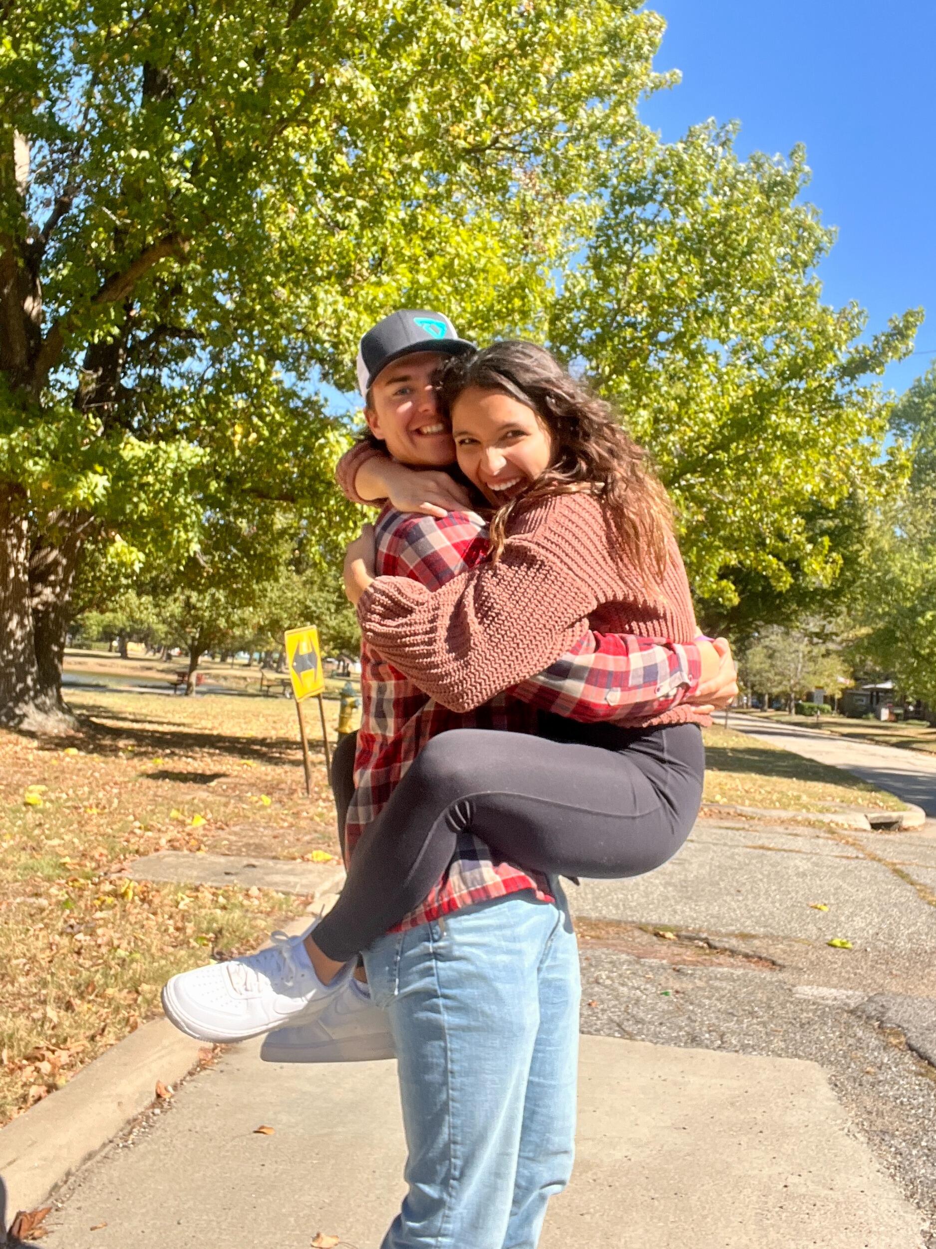 Post picnic at the park