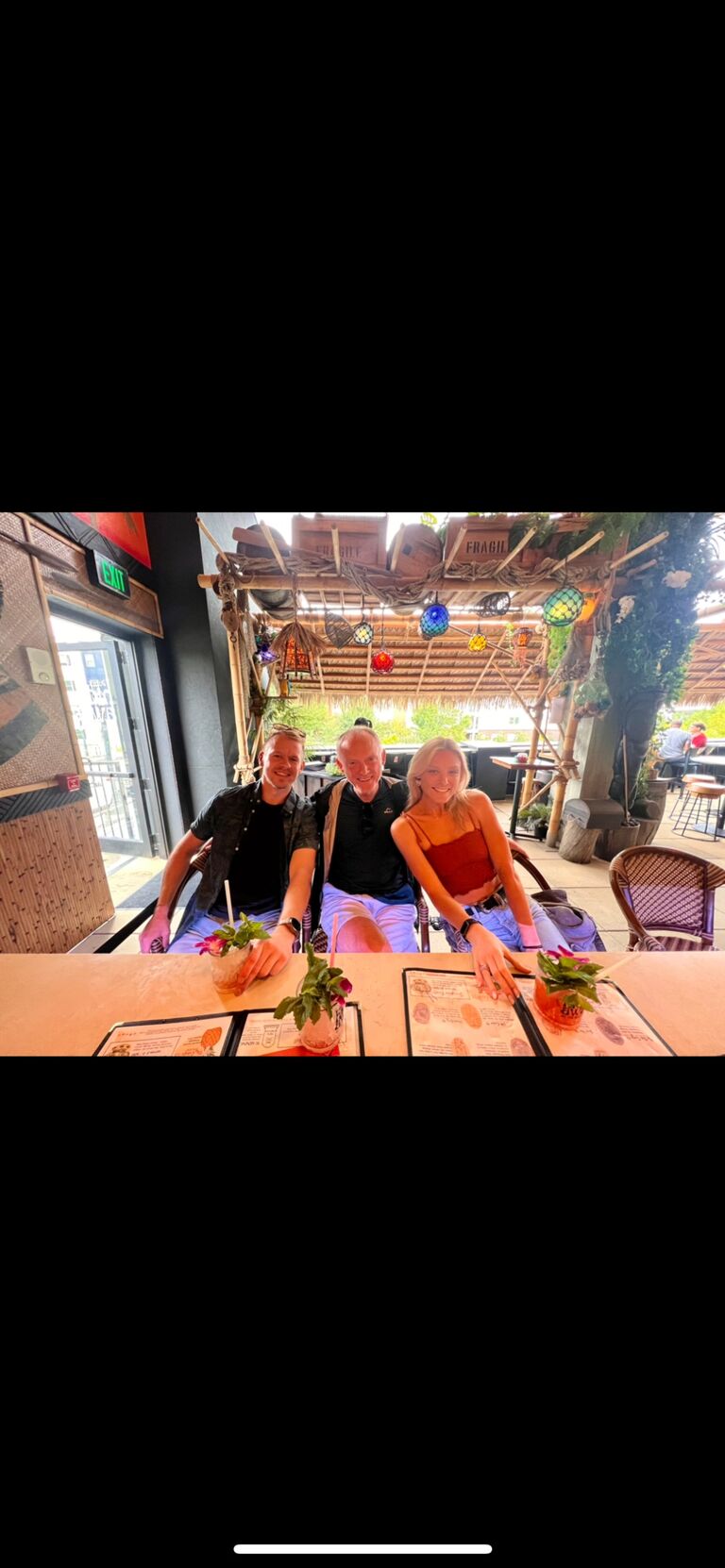 We were in Atlanta visiting my parents this weekend. This picture is important to us because Krystian asked my dad to marry me later on that same day, in this picture.