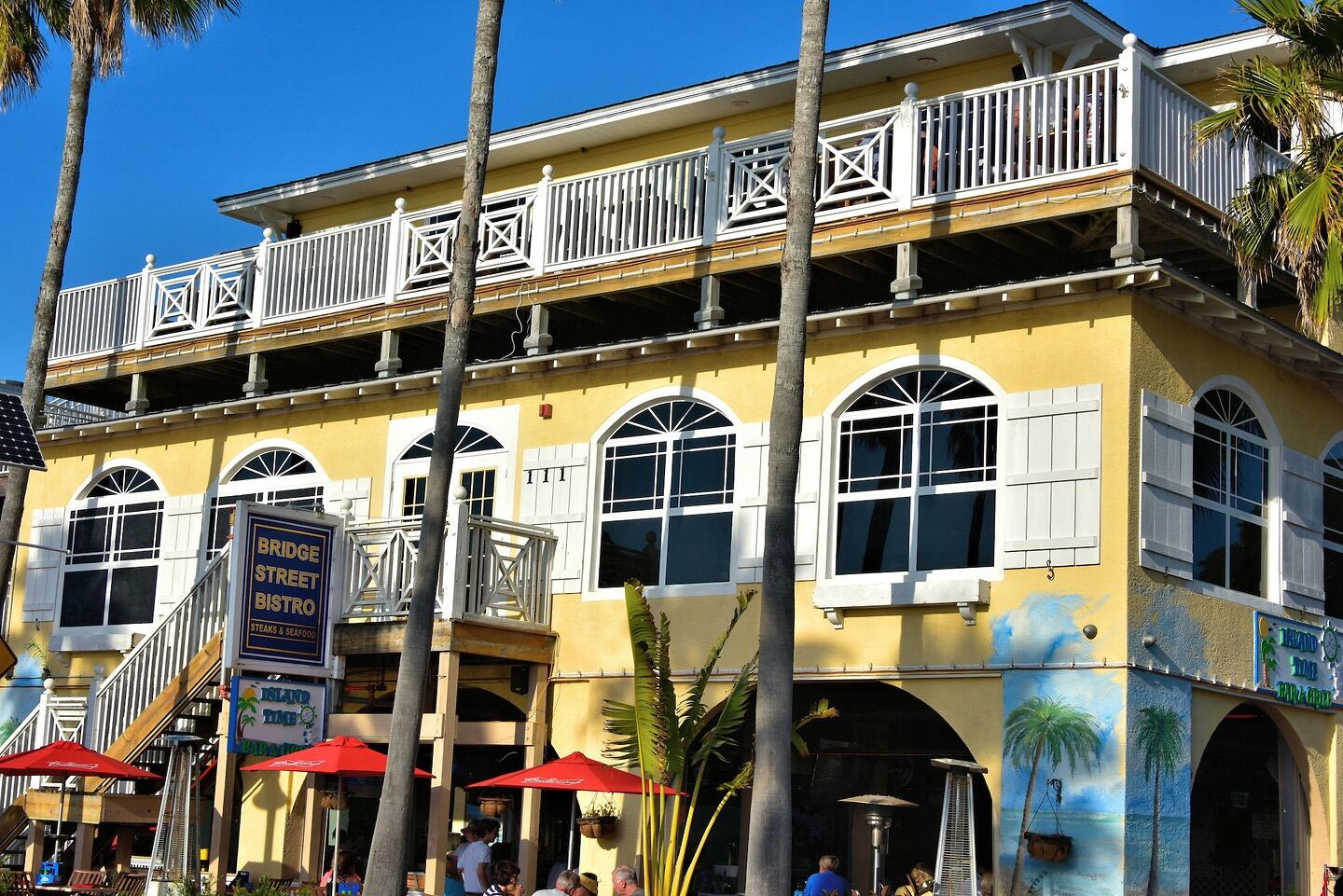 Reception will be held at the Bridge Street Bistro at 5:30pm 
Address listed below: 
111 Gulf Dr S, Bradenton Beach, FL 34217 