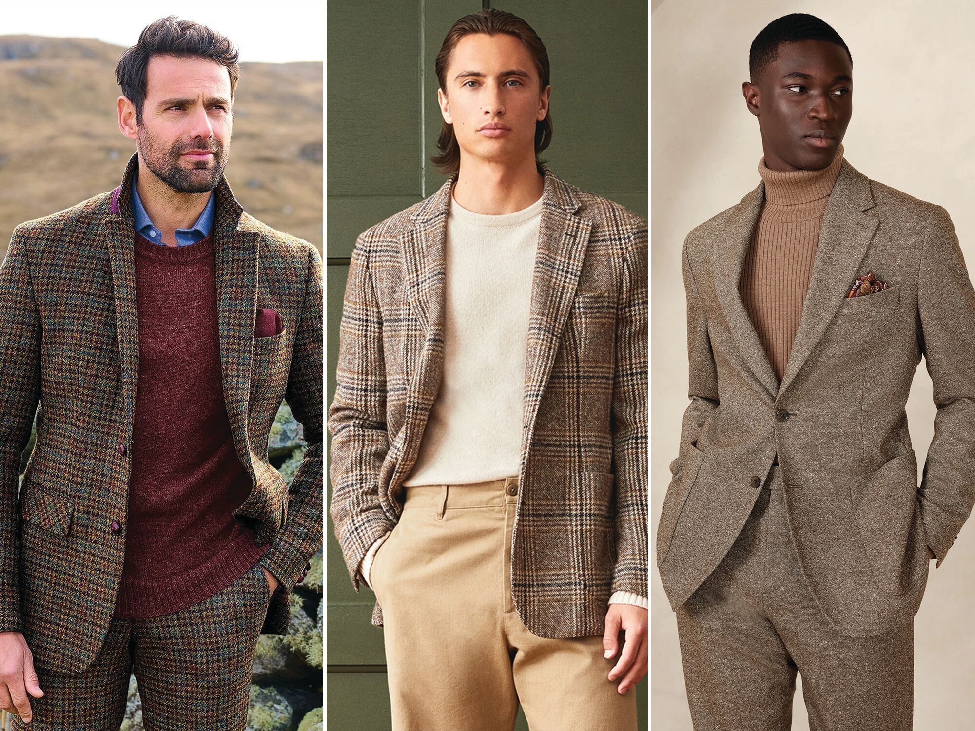 The Best Tweed Wedding Suits