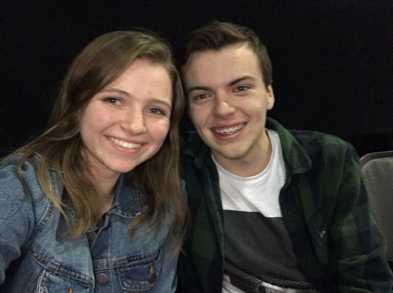Our first concert together! We love going to concerts together! Some of our favorites are Twenty-One Pilots, Justin Bieber, Lawrence, and AJR! 