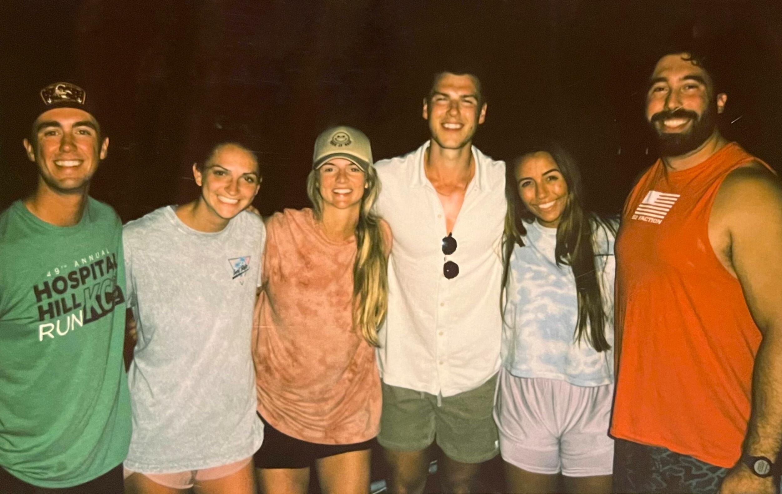 Fourth of July -Before we officially started dating, we had already spent two previous Fourth of July celebrations together. This particular photo was taken just a few weeks before Chris asked me on our first date.