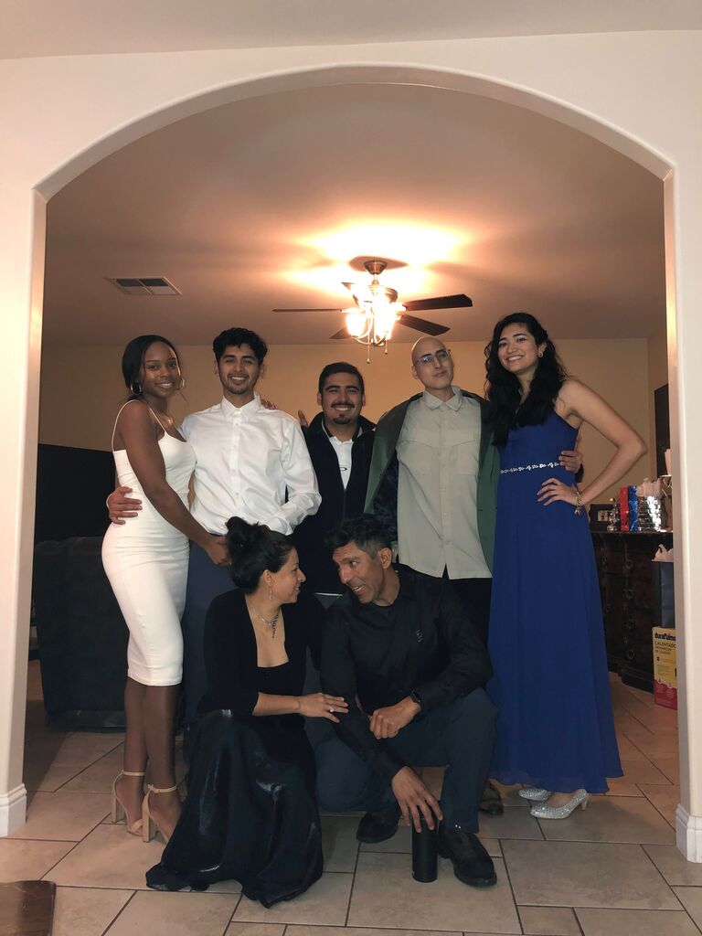 On this date we spent quality time with family. The cancer treatments at USC Norris Comprehensive Cancer Center in Los Angeles, CA made it quite hard for me to have energy or even schedule some time with family and friends. But on this day we somehow made it work. (Pictured from left to right - Cass & Ivan, Rosa & Augie, Isaac, Mars & Victoria)  