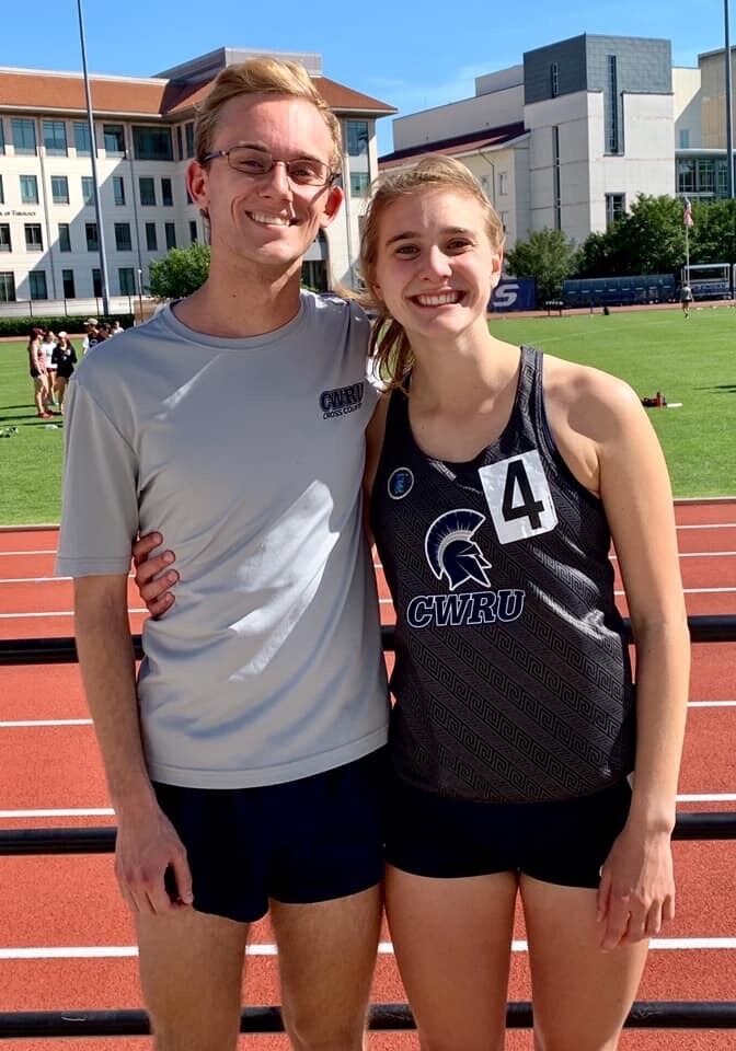 Celebrating the end of an awesome track season at UAAs in Atlanta!