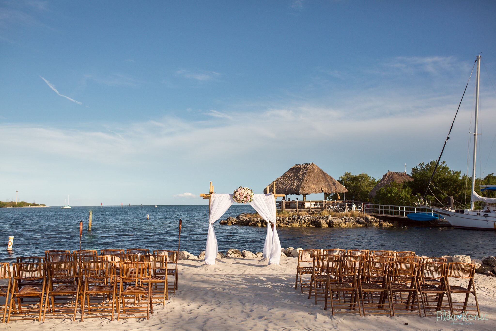 marina yacht wedding