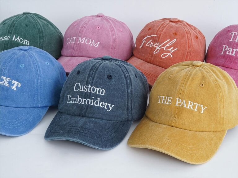 Personalized cotton baseball cap