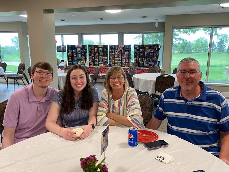 Kaleb's graduation