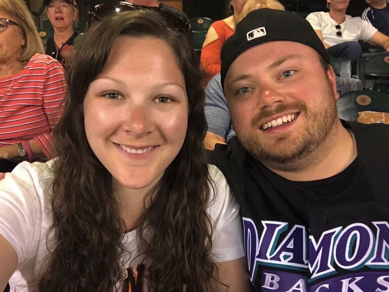 The Arizona Diamondbacks versus the San Francisco Giants in Phoenix, Arizona