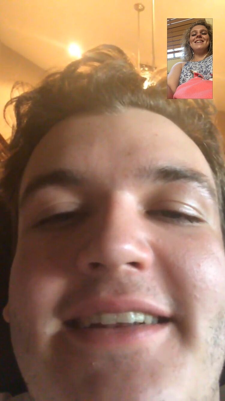 Sorry Nick about the photo! But being long-distance meant lots of FaceTime dates when we returned to school in the fall. 