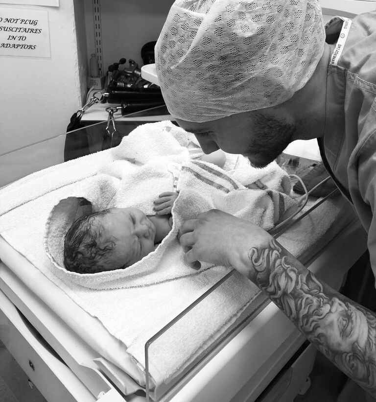 Our beautiful Halle was born