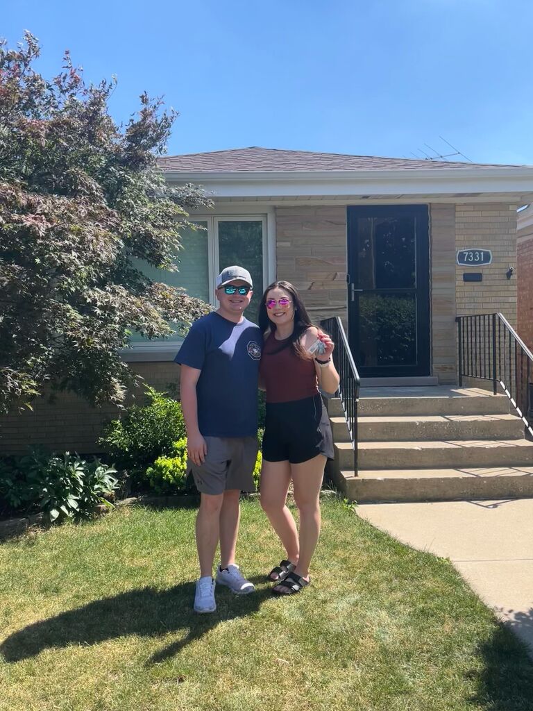 Since then, they have bought a house...