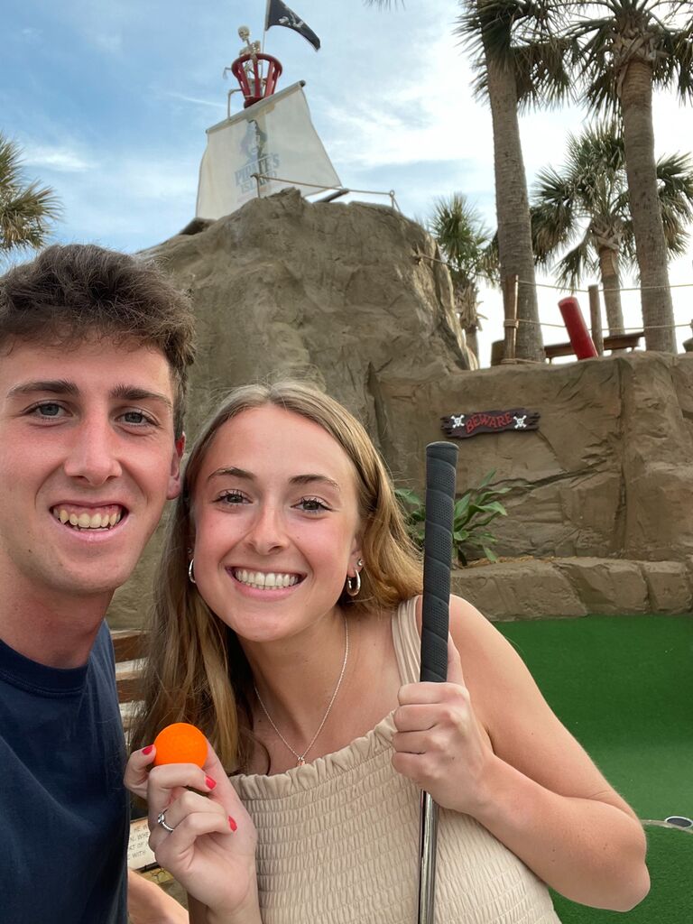 Our first trip together in Daytona Beach, FL visiting my grandparents!