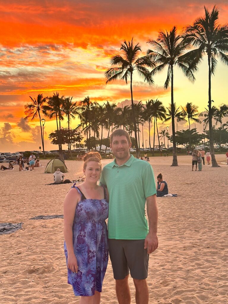 Second spring break together, this time to Oahu, Hawaii