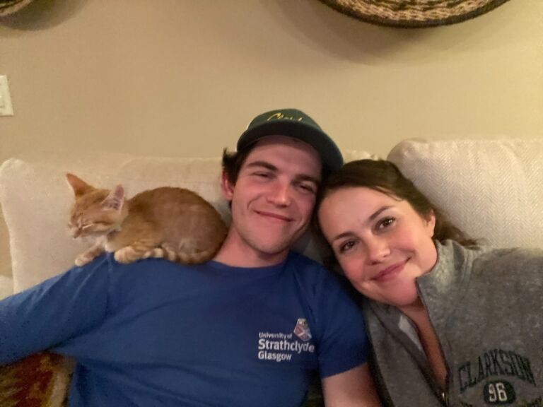 David takes Lexi to pick out her birthday present a week early! They come home with a third member of their little pack, the feisty and adorable kitten Herman (named, of course, for ski racing legend Hermann Maier).