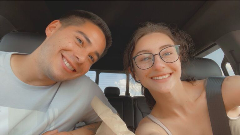Our first date. We spent the day in North Conway!
