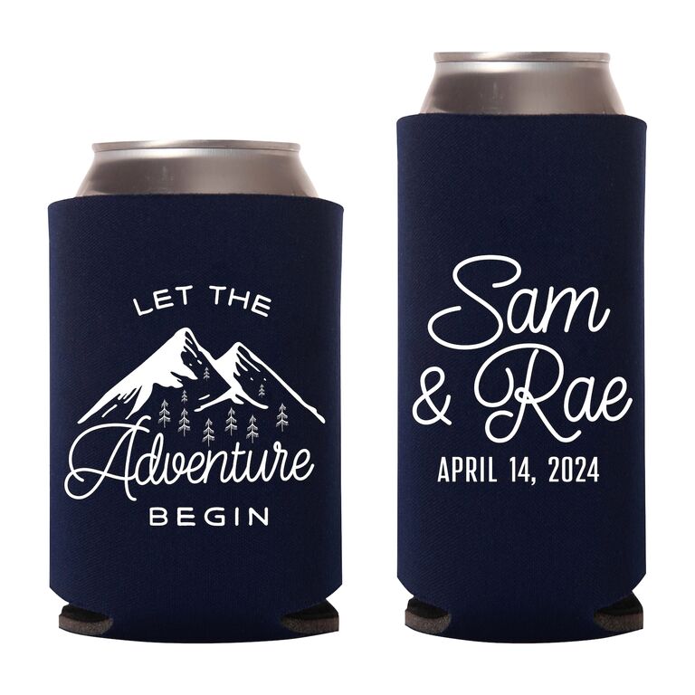 The 30 Best Wedding Koozie Ideas | Quotes, Sayings & Designs