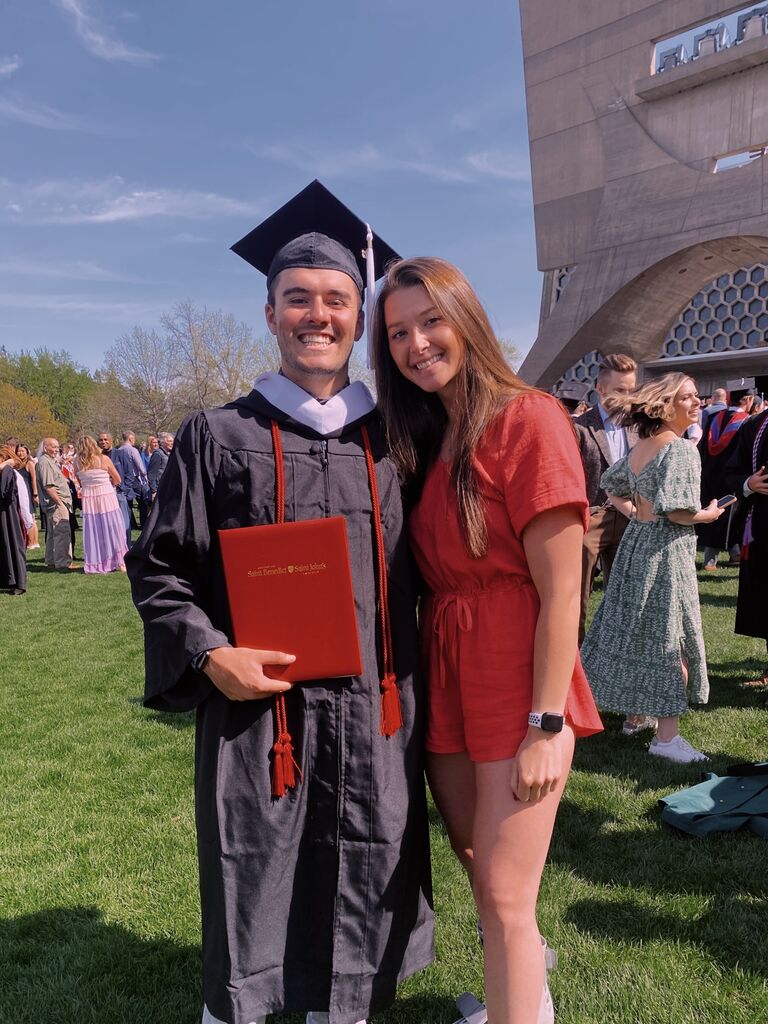Casey's graduation at SJU 