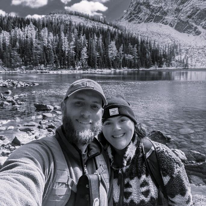 First time hiking amongst the larches