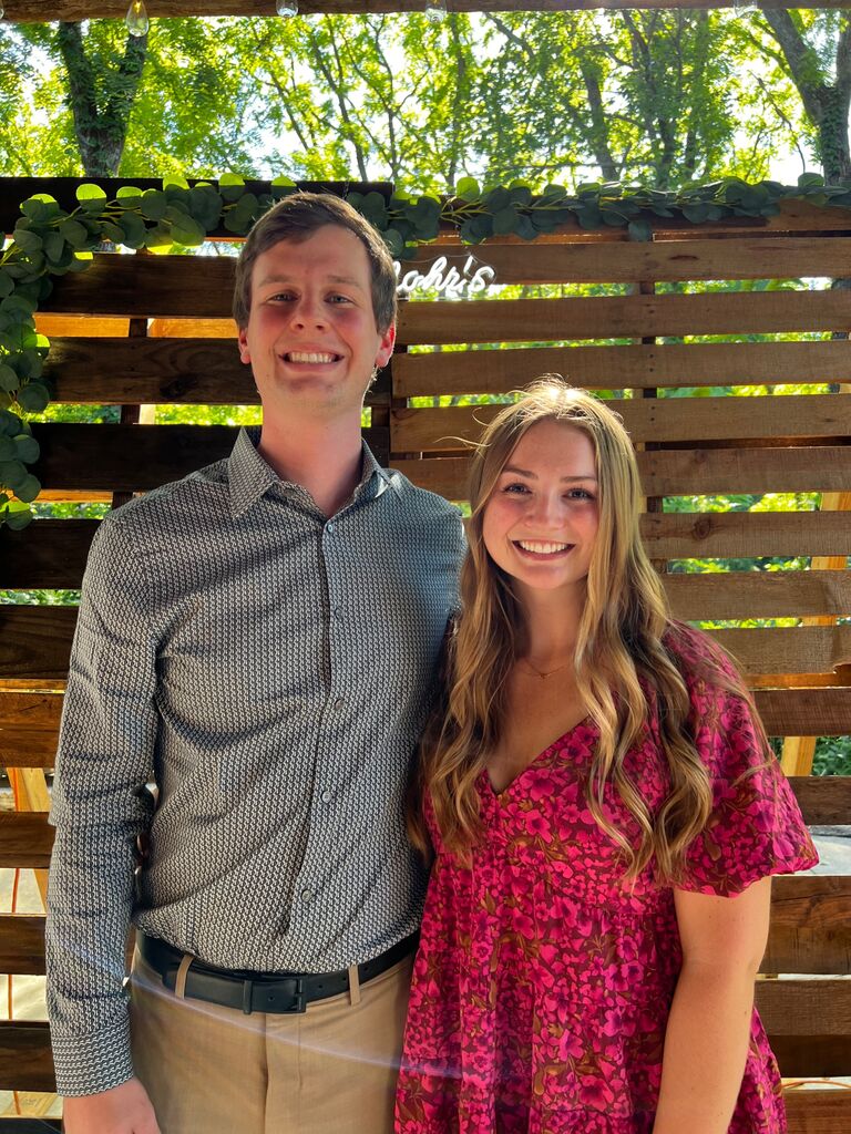 Went to the wedding of our friends Riley & Margaret! 