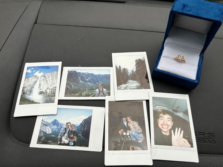 Got engaged in Yosemite 