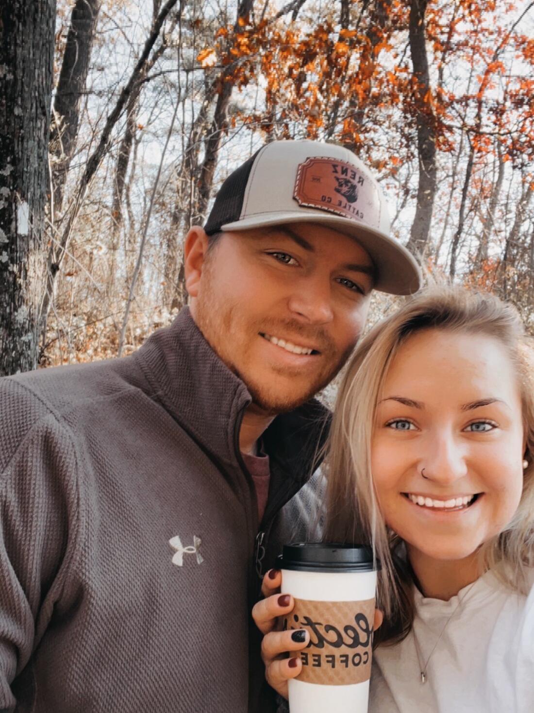 That fall they went on many hikes, one of which where they ventured to one of Lorica's favorite spots she used to go with her dad growing up - Gibraltar Rock in Lodi, WI. It was in November of 2021 they moved in together to their first home in Poynette, WI.