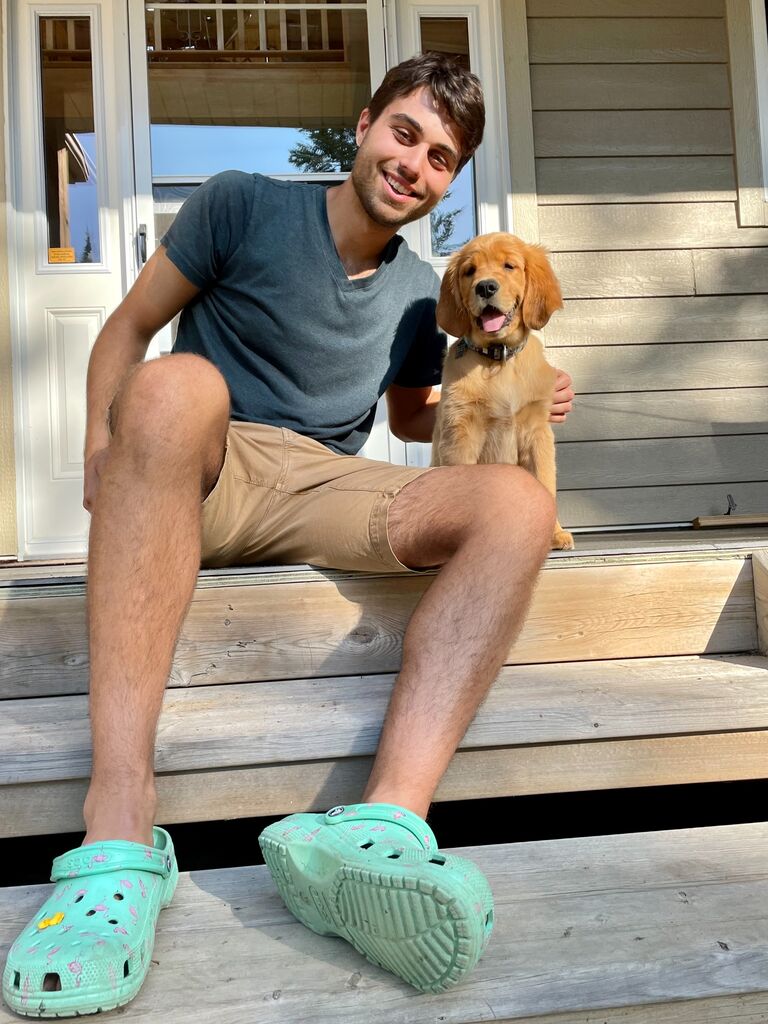 Matt becomes a x2 big brother as his family welcomes home the cutest lil pup Rosie.