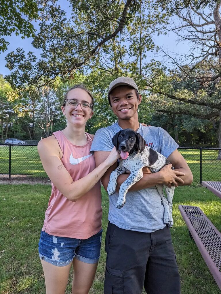 Third anniversary we got our second dog