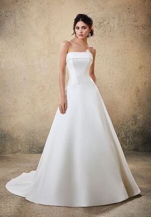 Satin Wedding Dresses The Knot