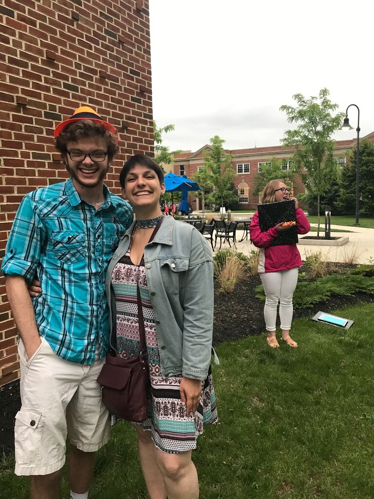 Sarah graduates with her Bachelor's degree in Classics from Gettysburg College.