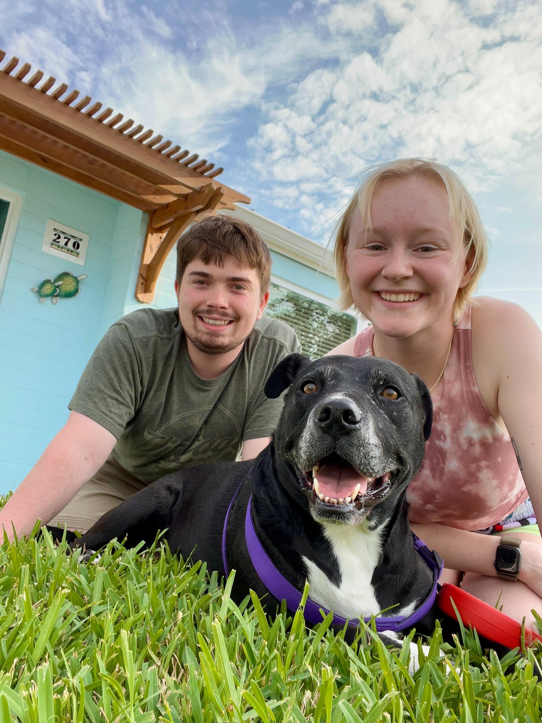 Daytona Beach, FL. Our first vacation with Luna!