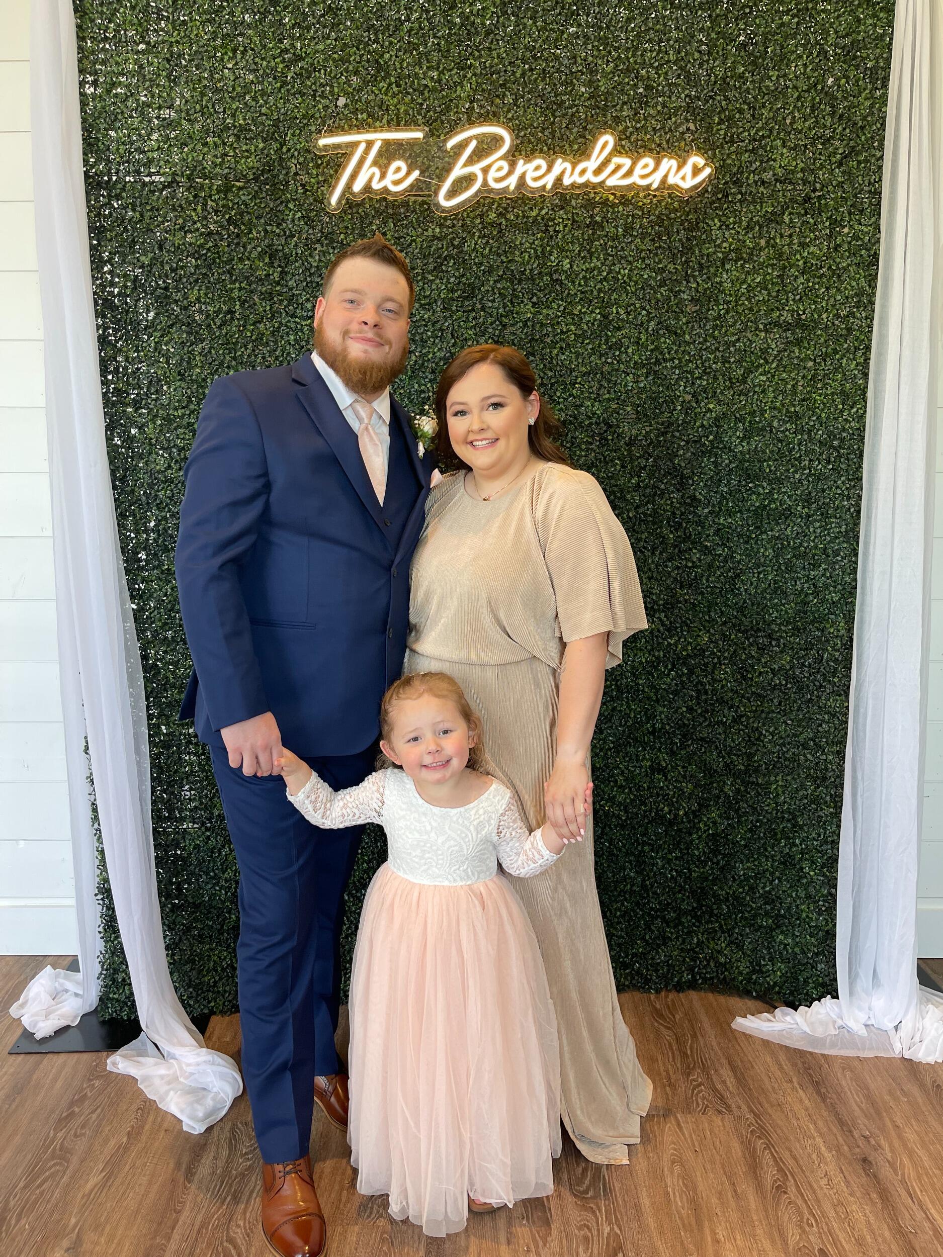 Watched their favorite people tie the knot! Grateful to have been a part of their big day!