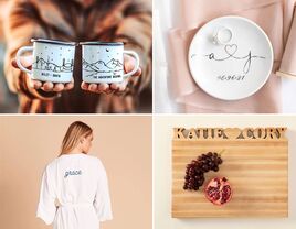 Personalized bridal shower gift ideas