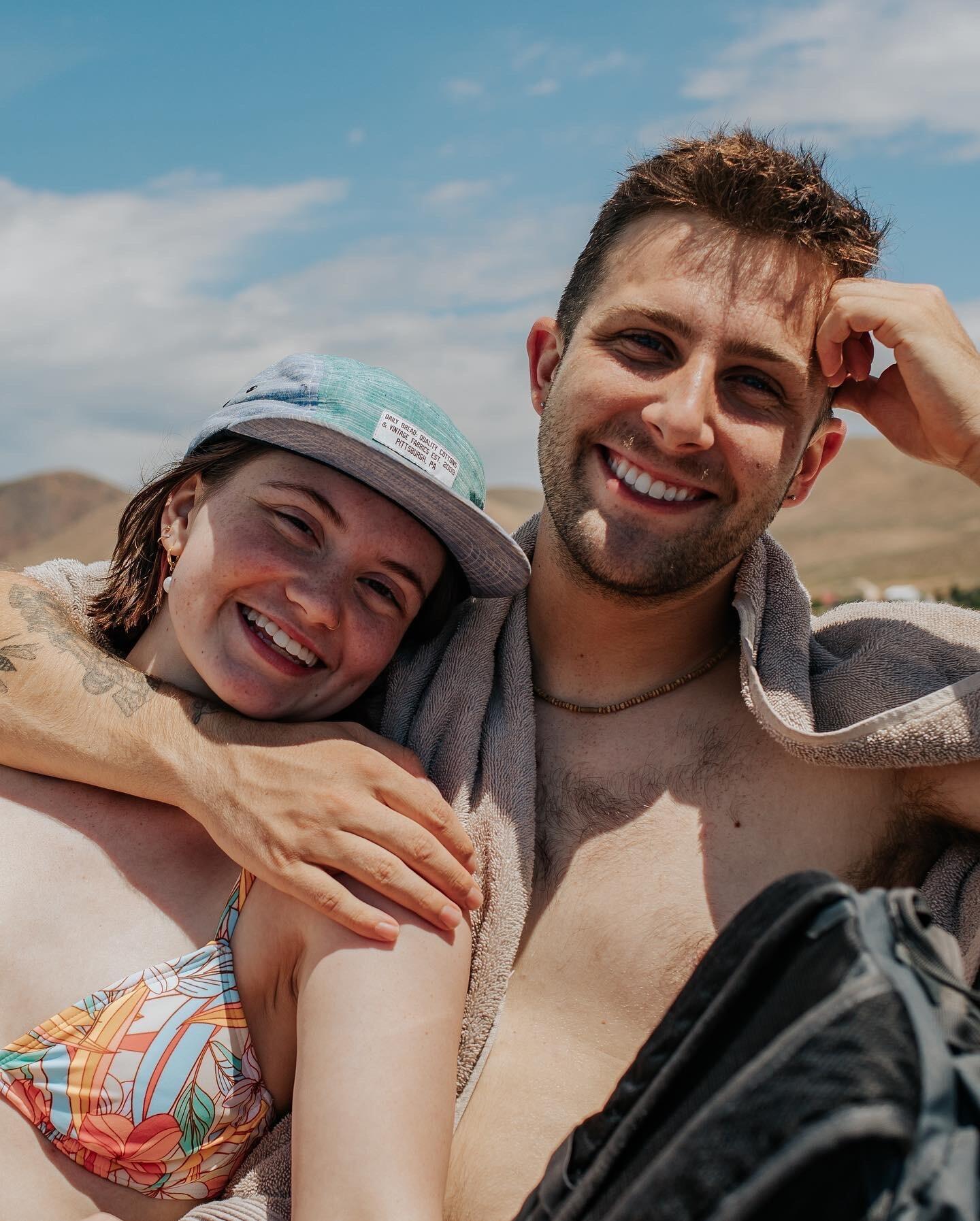 We went on a trip to Bear Lake, which landed on Brad's birthday and where he said "I love you" for the first time. Luckily, Kaia said it back;)