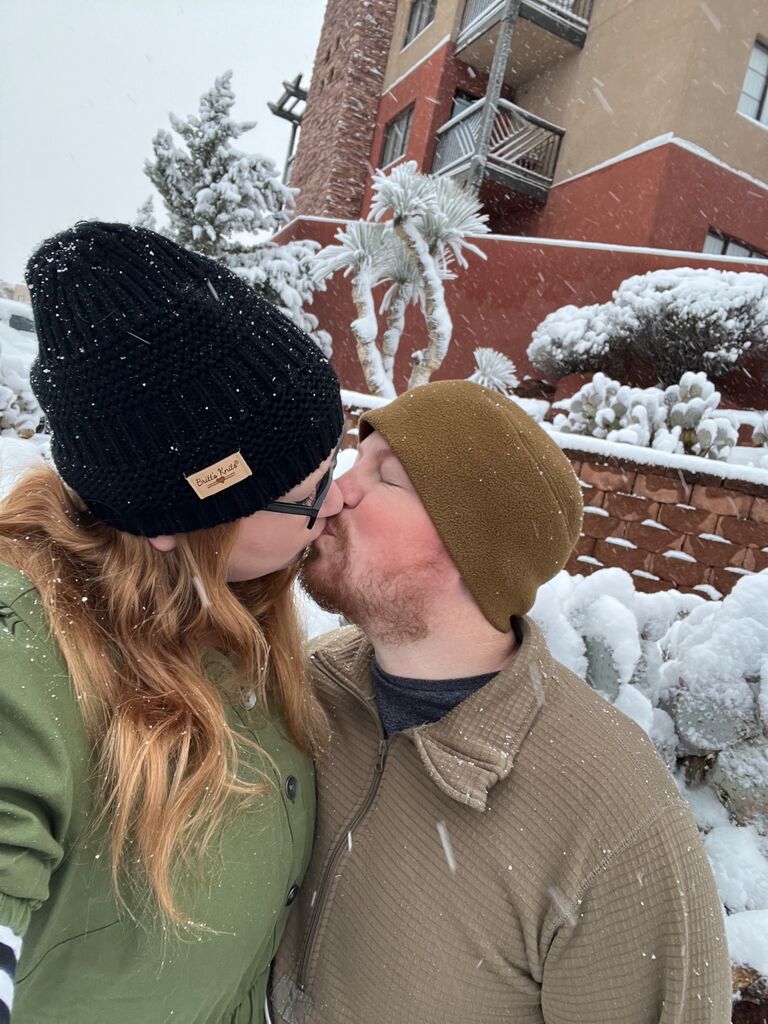 Fun in the Sedona snow!
